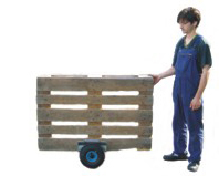 Platten-Klemm-Wagen
